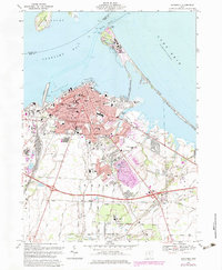 Sandusky 1969 topographic map preview