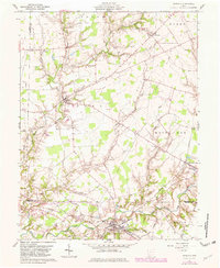 Sardinia 1961 topographic map thumbnail
