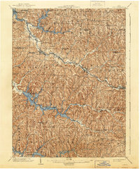 Scio 1904 topographic map preview
