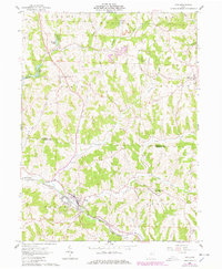 Scio 1961 topographic map preview