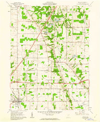 Seville 1961 topographic map thumbnail