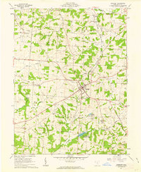 Somerset 1961 topographic map thumbnail