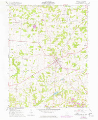 Somerset 1961 topographic map thumbnail