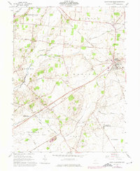 South Charleston 1961 topographic map thumbnail