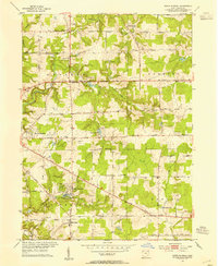 South Russell 1953 topographic map thumbnail