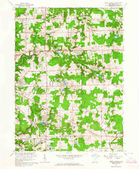 South Russell 1963 topographic map thumbnail