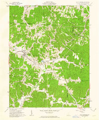 South Webster 1961 topographic map thumbnail