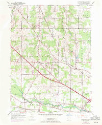 Southington 1952 topographic map thumbnail