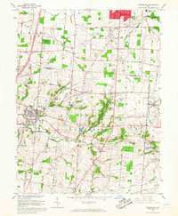 Springboro 1965 topographic map thumbnail