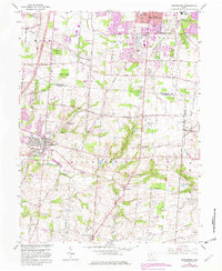 Springboro 1965 topographic map thumbnail