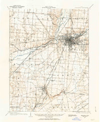 Springfield 1904 topographic map preview
