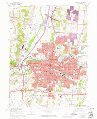 Springfield 1966 topographic map preview