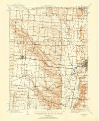 St. Paris 1914 topographic map thumbnail