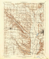 St. Paris 1916 topographic map thumbnail