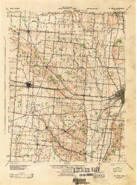 St. Paris 1944 topographic map thumbnail