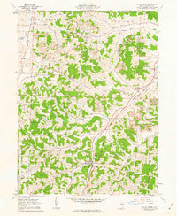 Stone Creek 1961 topographic map thumbnail
