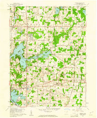 Suffield 1960 topographic map thumbnail