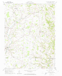Sugar Tree Ridge 1961 topographic map thumbnail