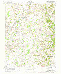 Sugar Tree Ridge 1961 topographic map thumbnail