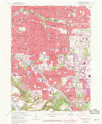 Shaker Heights 1963 topographic map thumbnail