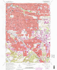 Shaker Heights 1963 topographic map thumbnail