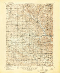 Shauck 1915 topographic map thumbnail