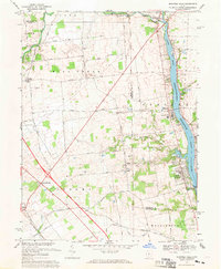 Shawnee Hills 1967 topographic map thumbnail