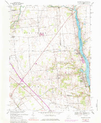 Shawnee Hills 1967 topographic map thumbnail