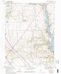 Shawnee Hills 1967 topographic map thumbnail