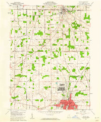 Shelby 1960 topographic map thumbnail
