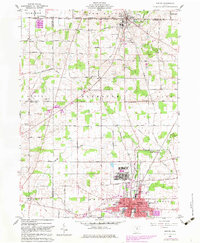 Shelby 1960 topographic map thumbnail