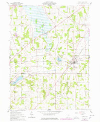 Shreve 1961 topographic map thumbnail