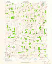Silver Creek 1960 topographic map thumbnail