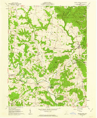 Sinking Spring 1961 topographic map thumbnail
