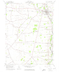 Plain City 1961 topographic map thumbnail