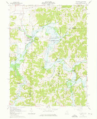 Plainfield 1962 topographic map preview