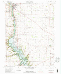 Pleasant Hill 1961 topographic map thumbnail