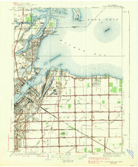 Point Place 1938 topographic map thumbnail