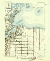 Point Place 1938 topographic map thumbnail