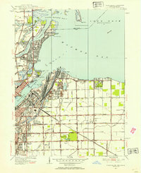 Point Place 1952 topographic map thumbnail
