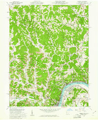 Pomeroy 1960 topographic map thumbnail