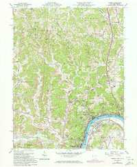 Pomeroy 1960 topographic map thumbnail