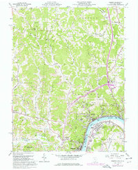 Pomeroy 1960 topographic map preview