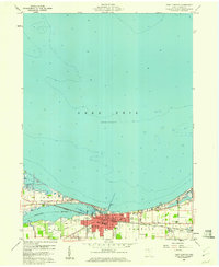 Port Clinton 1959 topographic map thumbnail