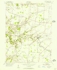 Port William 1955 topographic map thumbnail
