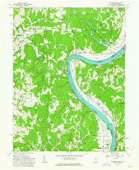 Portland 1960 topographic map thumbnail