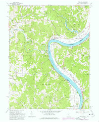Portland 1960 topographic map thumbnail
