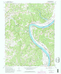 Portland 1960 topographic map thumbnail