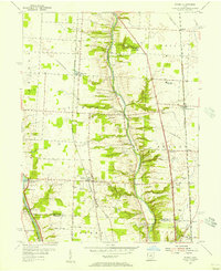 Powell 1955 topographic map preview