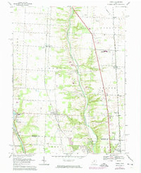 Powell 1967 topographic map thumbnail